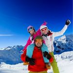 Beyaz örtünün büyüsünde,