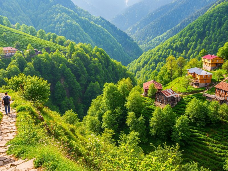 İstanbul Çıkışlı Otobüslü Karadeniz Yaylalar ve Batum Turu (4 Gece Konaklama) (Batum ve Yayla Konaklama)