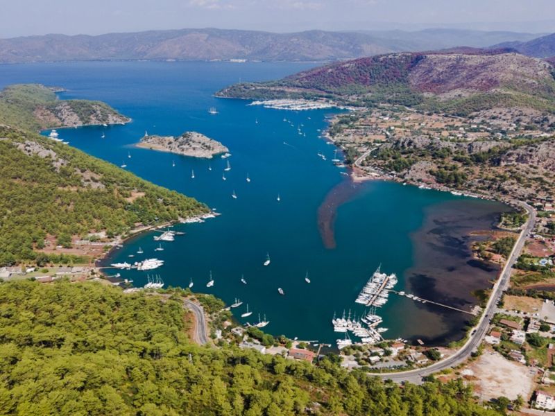 İzmir Hareketli Datça Badem Çiçeği Festivali 1 Gece 2 Gün
