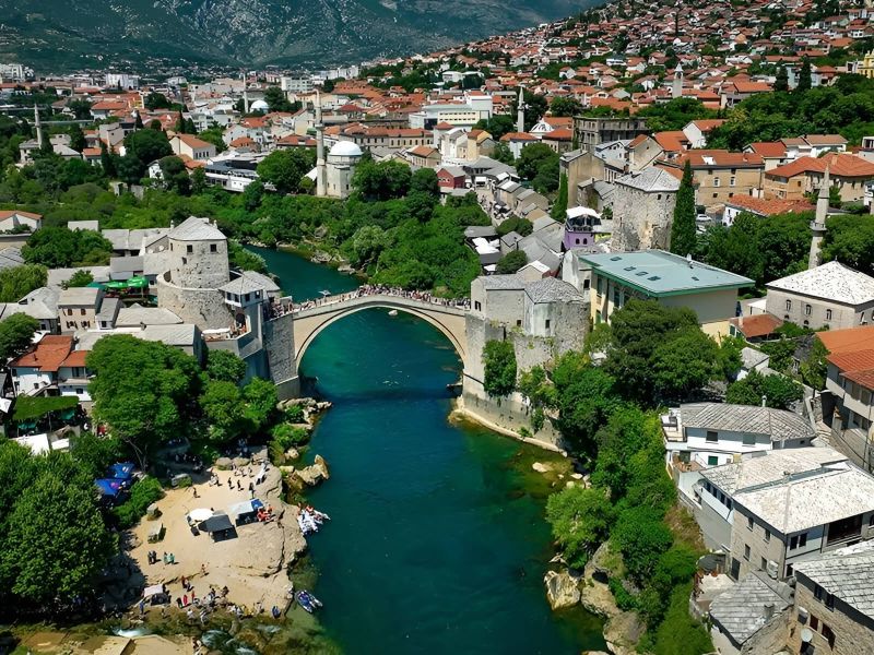 Arnavutluk & Makedonya & Kosova Turu Rotası (TIA-PRN)