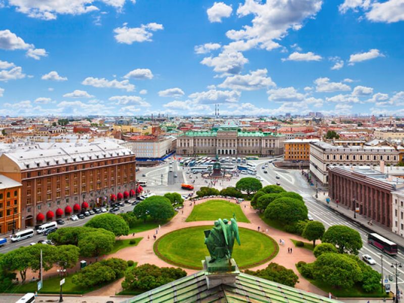 KRAL & KRALİÇE: ST. PETERSBURG & MOSKOVA 2027 YAZ (LED-VKO) PC